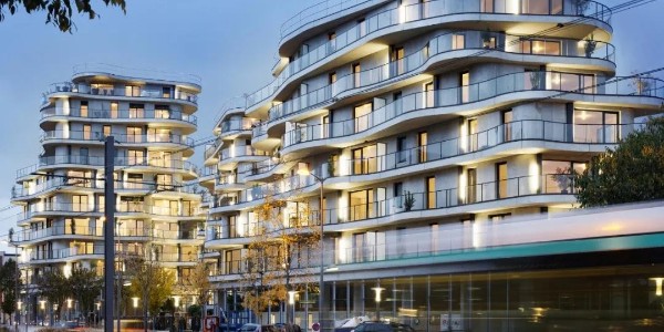 特色公寓，根據(jù)錯(cuò)落變化的平面布局