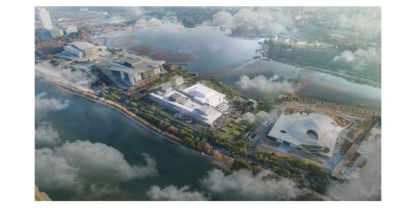 中標方案：武漢戲曲藝術(shù)中心 / 磯崎新+胡倩工作室+悉地國際