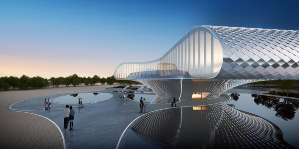 單邊最長的懸挑建筑——浪花藝術(shù)館