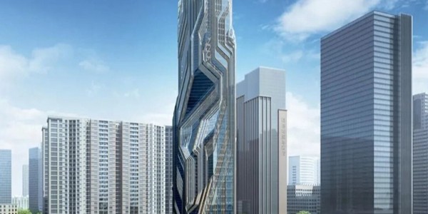 深圳又一新地標封頂，由扎哈事務(wù)所設(shè)計，形如‘變形金剛’