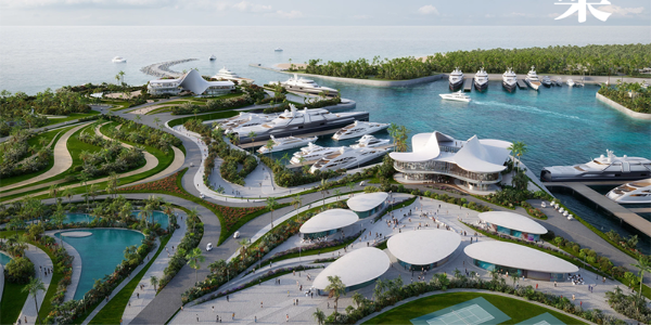 北美最大！扎哈事務(wù)所將打造巴哈馬超級游艇碼頭和賭場項目