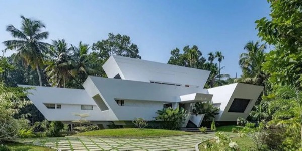 印度“未來(lái)主義”住宅，懸臂長(zhǎng)達(dá)11米