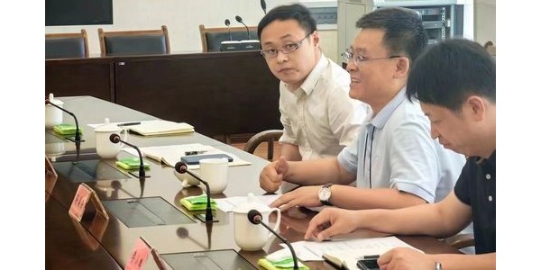 貴陽市建筑設(shè)計院董事長蔣美榮率隊參訪中共資陽市委，開展交流合作