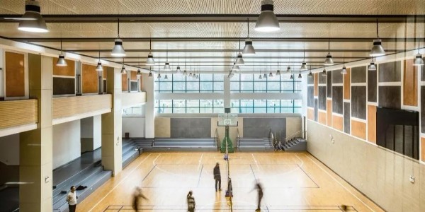 三個(gè)院落式中學(xué)設(shè)計(jì)——揚(yáng)中市外國(guó)語中學(xué)分部