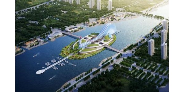 珠海橫琴新地標(biāo)“天沐琴臺(tái)”封頂，設(shè)計(jì)汲取琵琶、古琴之靈感